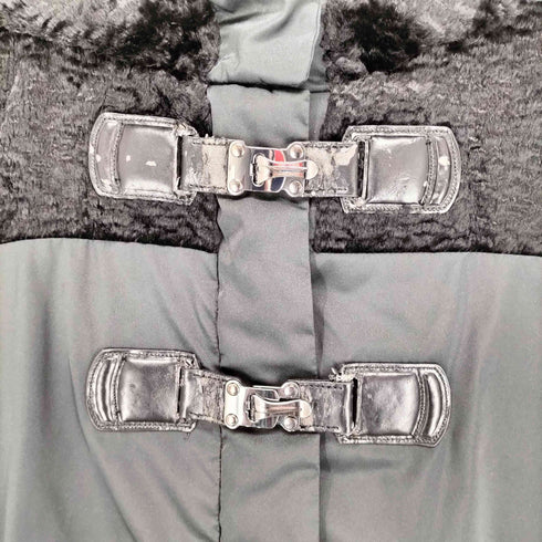 マックスマーラ MAX MARA フック式ボタン 切り返しデザイン フーディージャケット メンズ  38